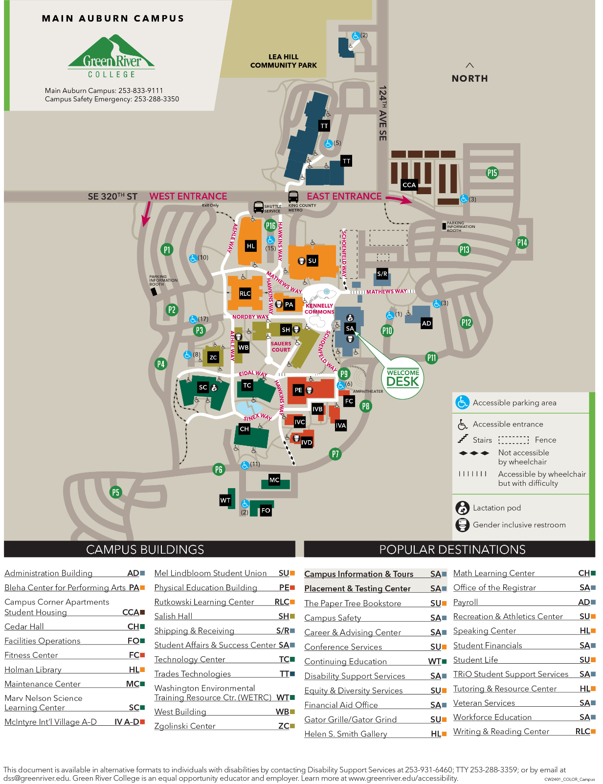Campus Map Color Image 012024