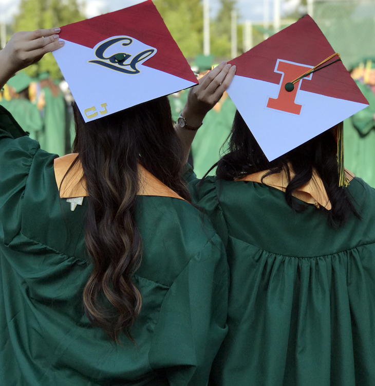 Green River graduates transferring to top universities: UC Berkeley and Purdue.