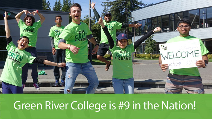 Green River College is #9 in the Nation
