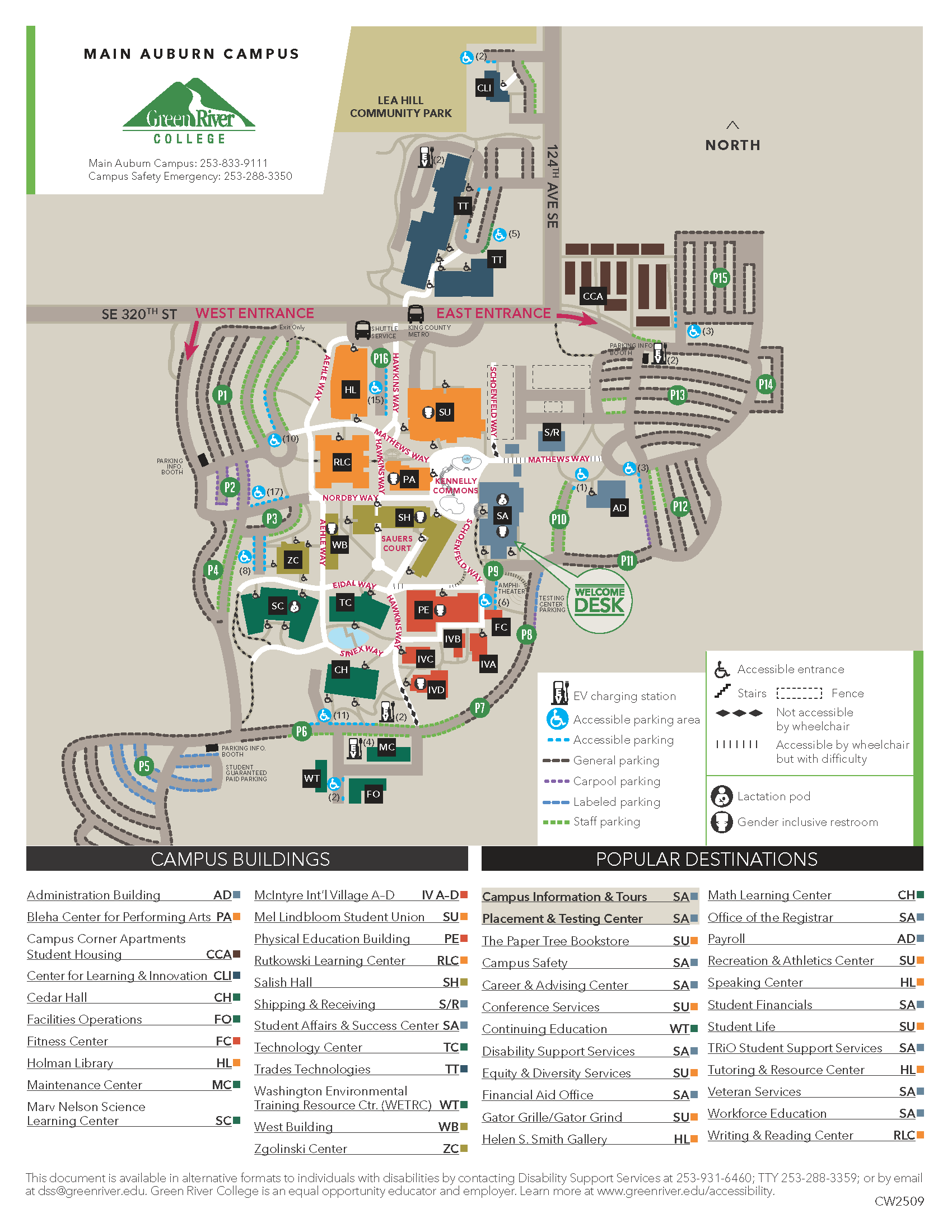 Campus Map Color Image 012024