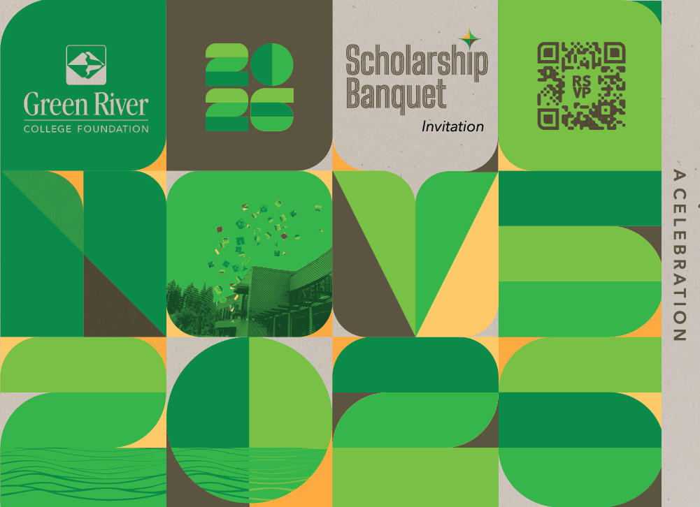 Scholarship banquet invitation design 