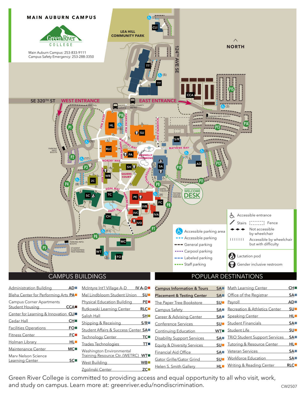 Campus Map Color Image 012024