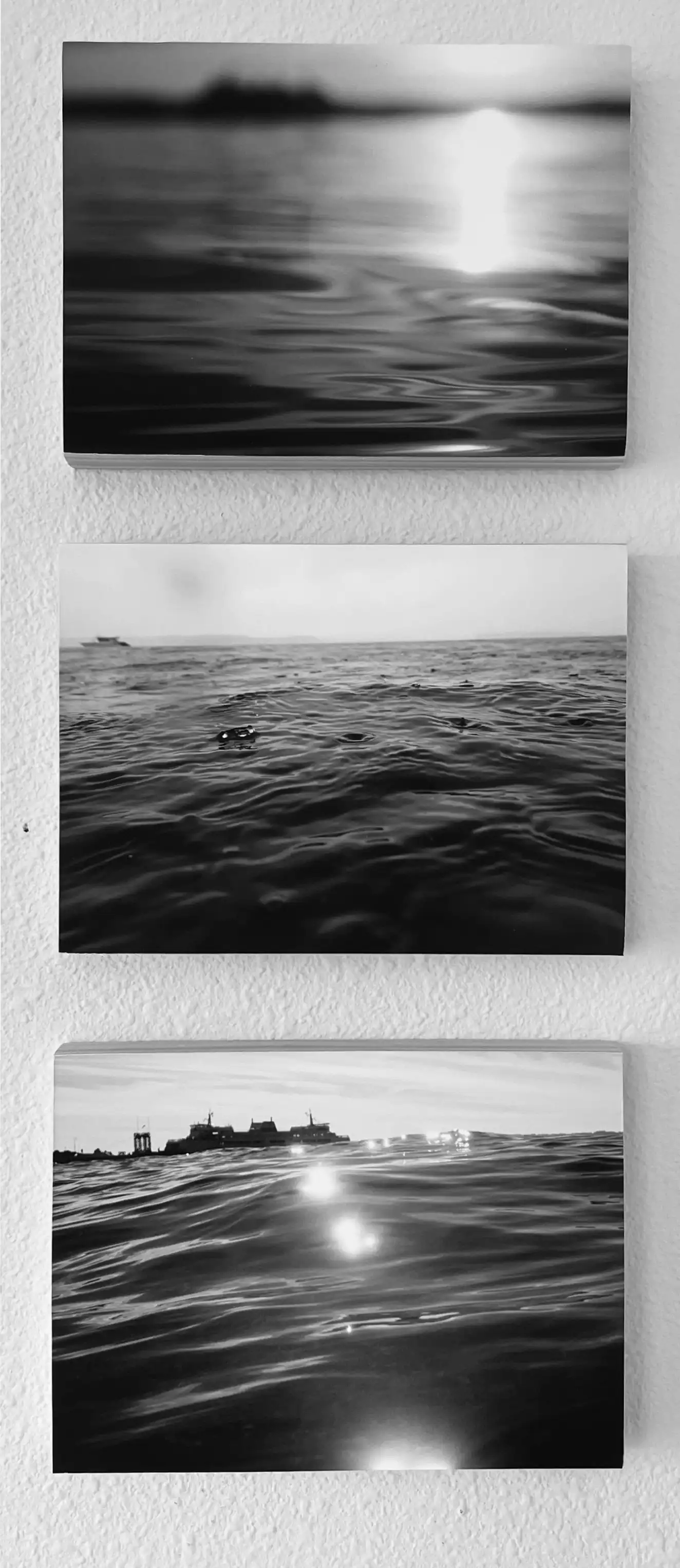 Gary Oliveira, Flow Series, Photographs mounted on Wood, 2026 