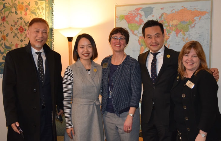 photo of International Programs Agents with International Programs staff