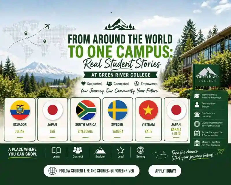 From Around the World to One Campus - Real Student Stories
