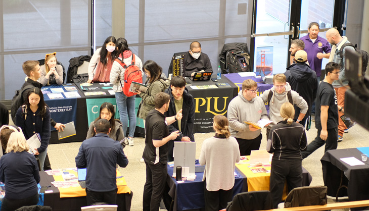 Transfer Fair in the Student Union