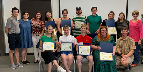 Teesside University certificate ceremony at Green River College