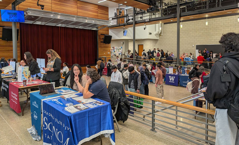 Transfer Fair in the Student Union