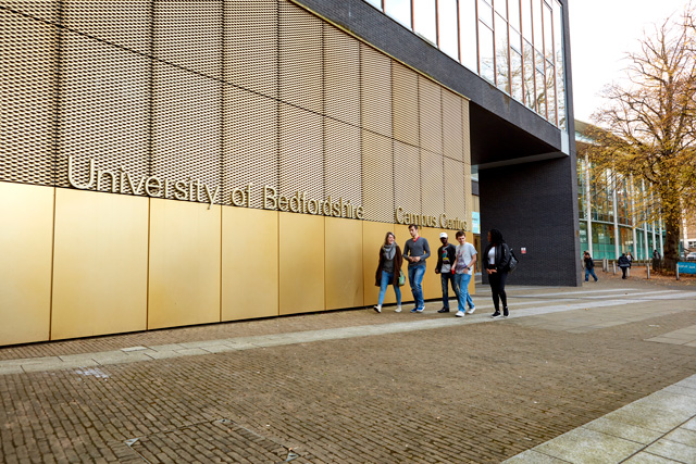 University of Bedfordshire campus