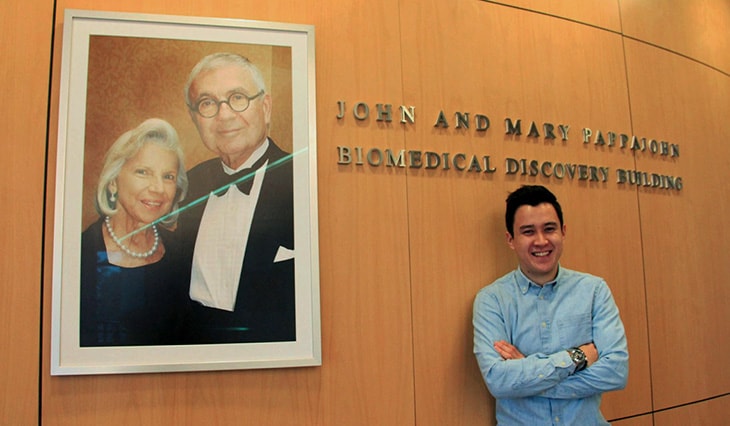 Mark Li at the Postdoctoral fellow at Beth Israel Deaconess Medical Center at Harvard Medical School