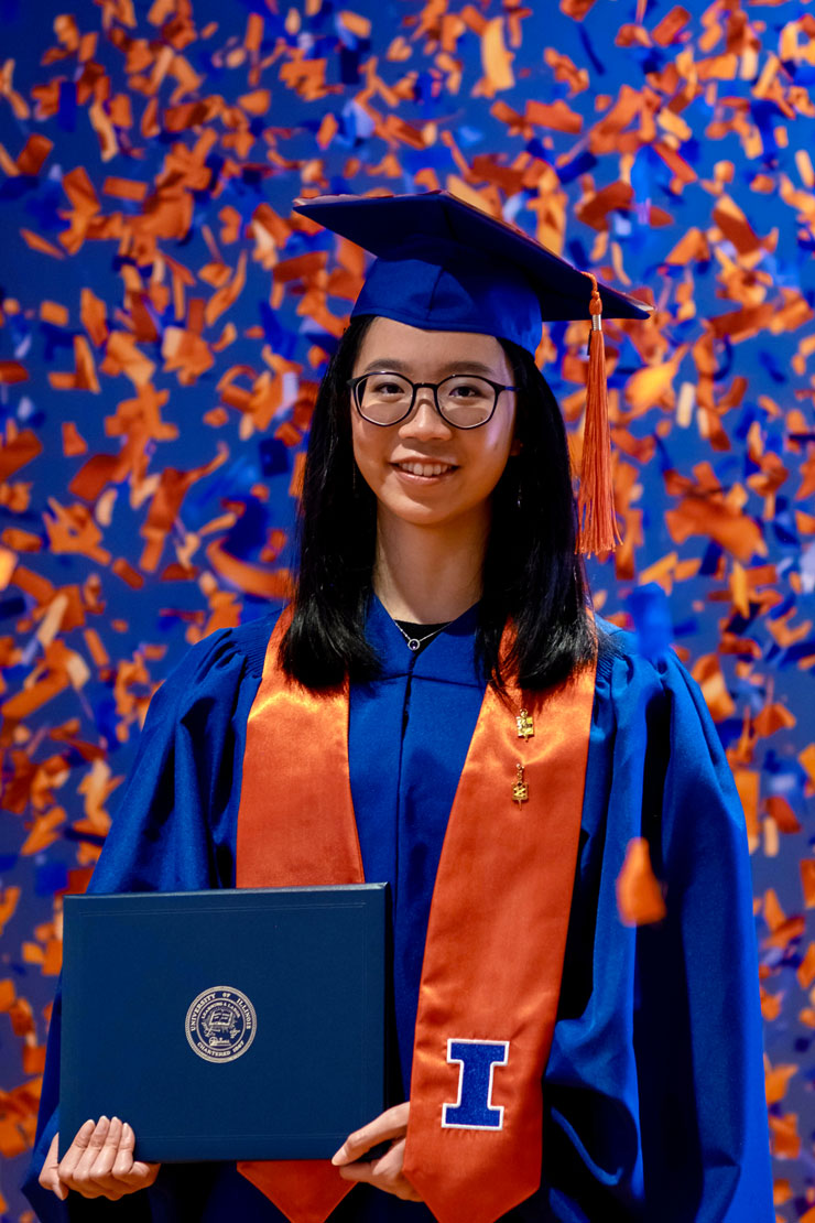 Patricia Wendy graduate of Illinois University