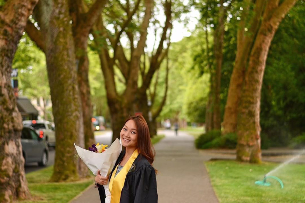 Lily Nguyen graduates from the University of Washington