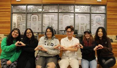 ODEI students photographed together