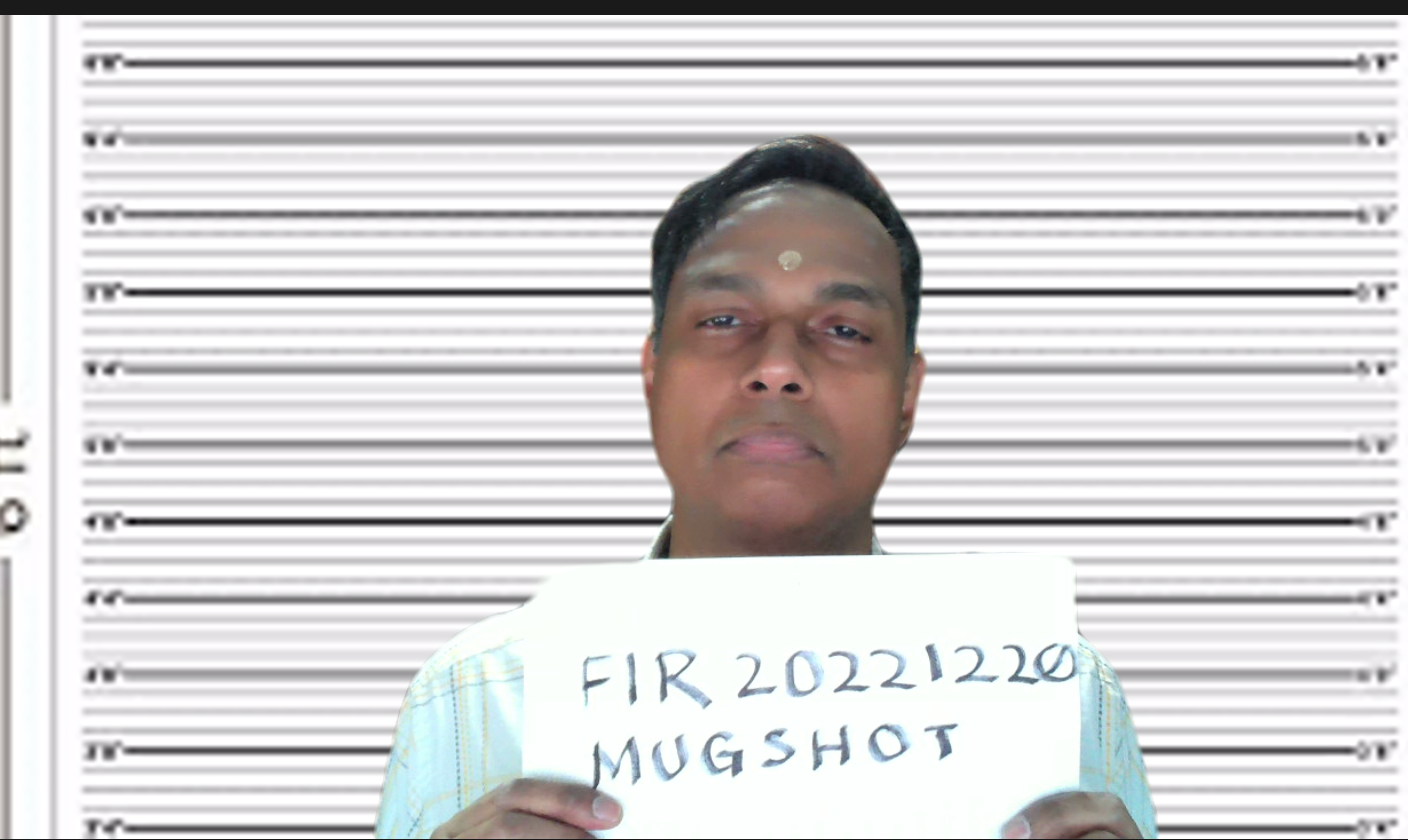 Krish Mahadevan Mugshot-KM