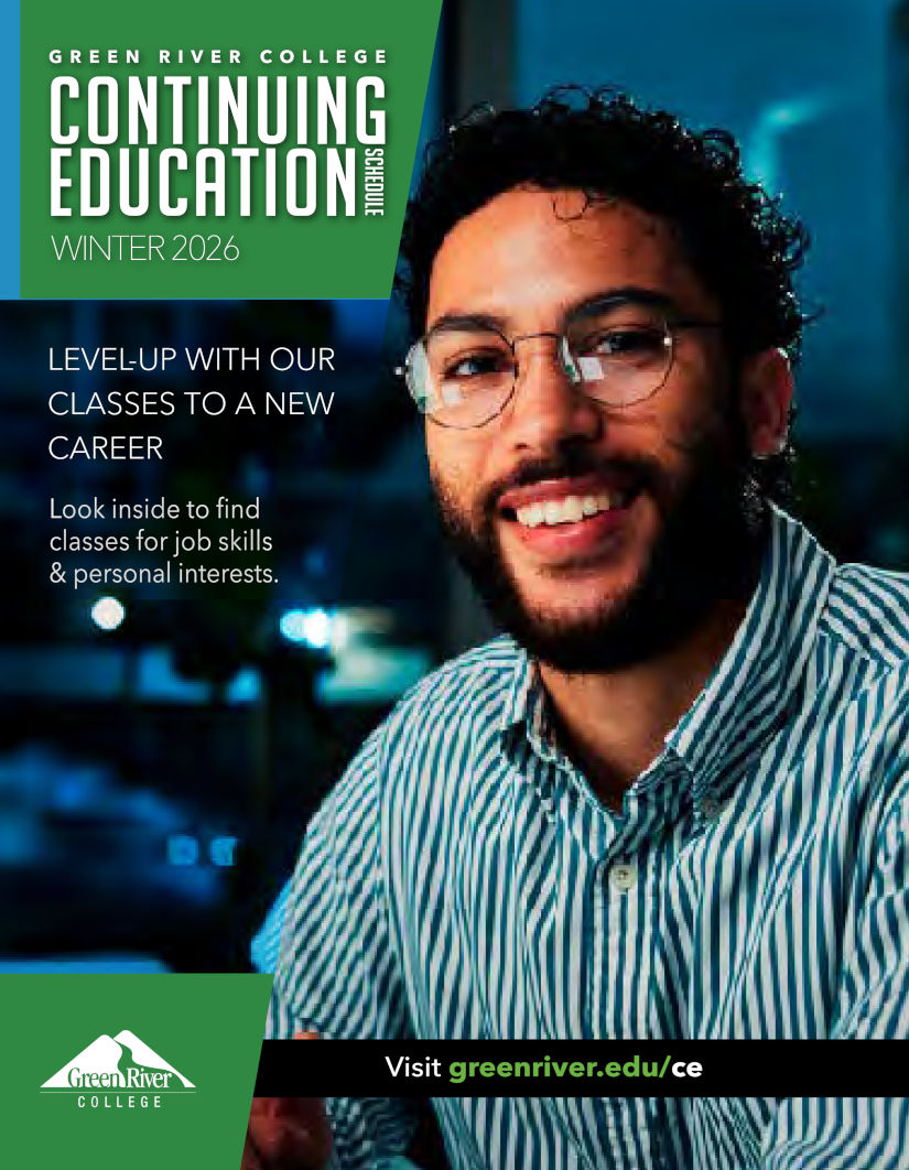 Green River College Continuing Education Class Schedule, Winter 2026