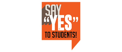 "say yes" logo